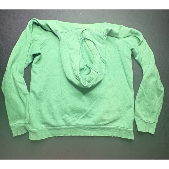 Notre Dame Sweatshirt Mens Medium Green Fighting Irish Hoodie Under Armour - Picture 4 of 6